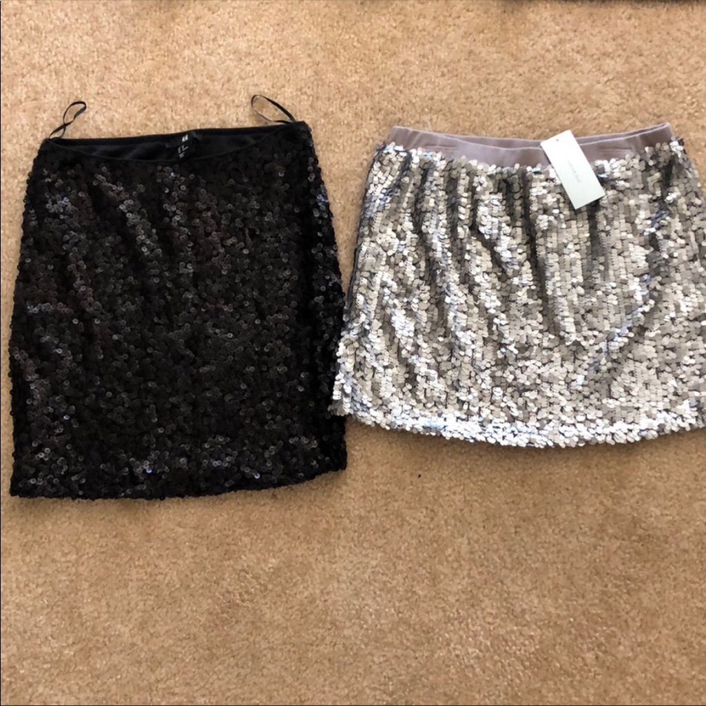 Sequin Mini Skirts